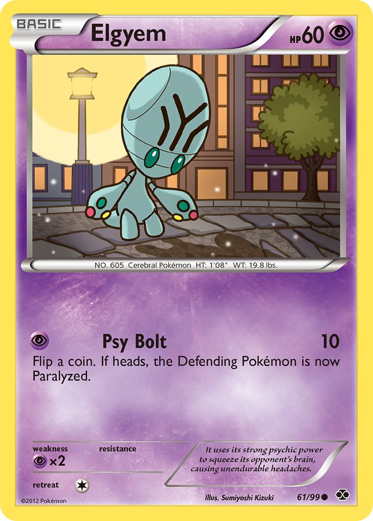 Elgyem [Reverse Holo]